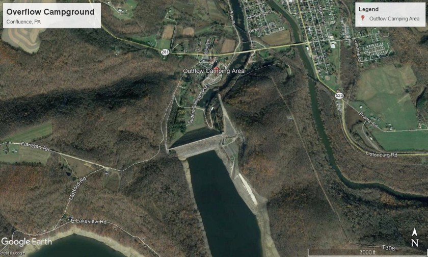 Overflow Part of Dam, Confluence, PA